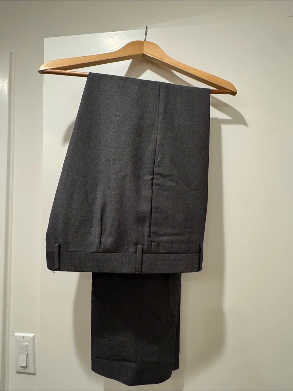 Dior Men's Gray Two-Piece Suit JACKET 48, TROUSERS 50.